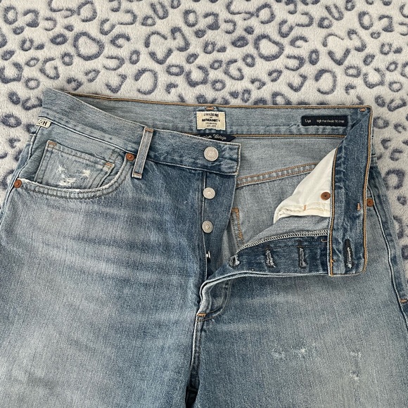 Citizens of Humanity Liya High Rise Classic Fit Crop - Picture 6 of 9